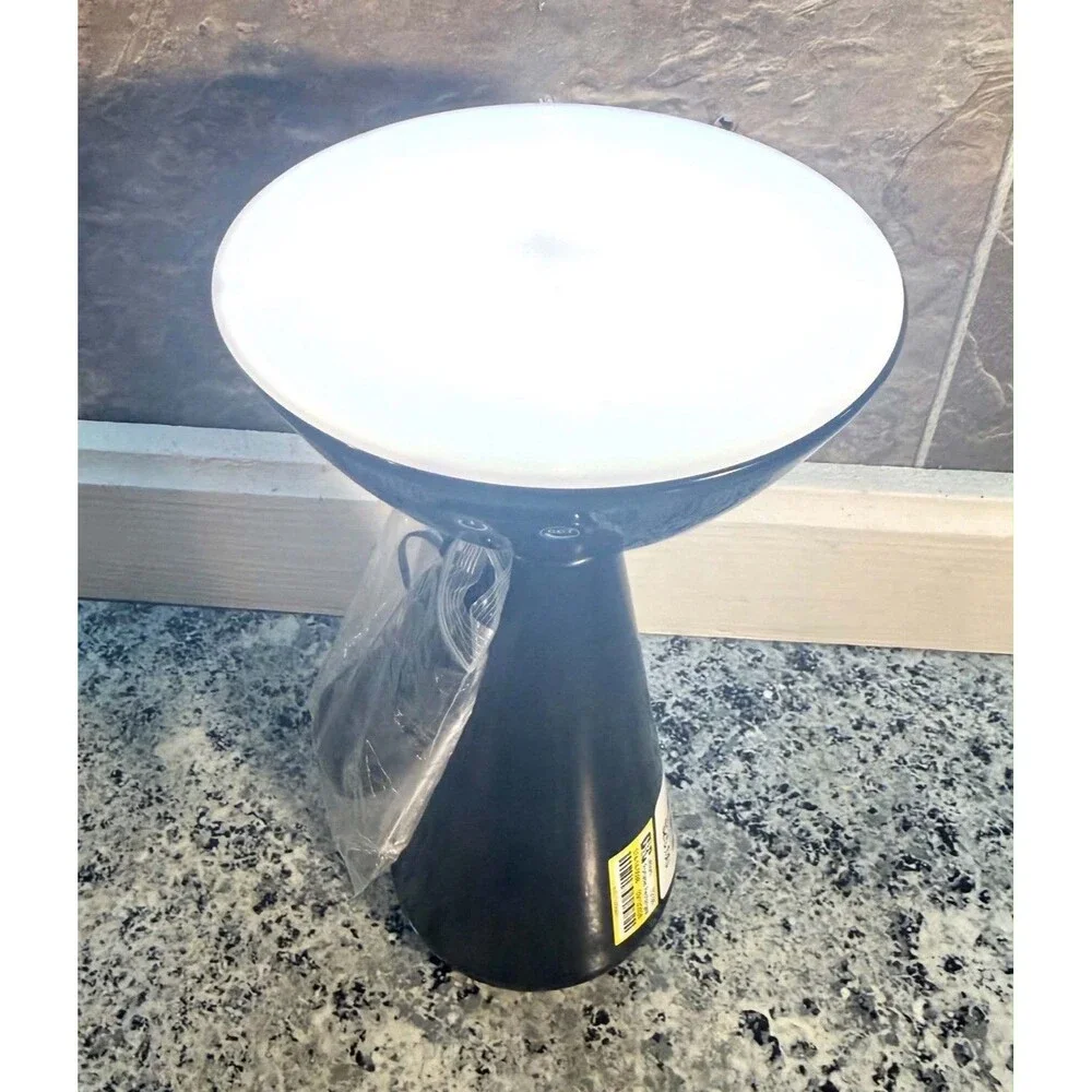 Room Essentials Sunset Mood Lamp Black Rechargeable Portable Ambient Light
